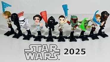mini toy pudel: Kinder star wars satilir 2-10 manat arasi figuredan aslidir — 1
