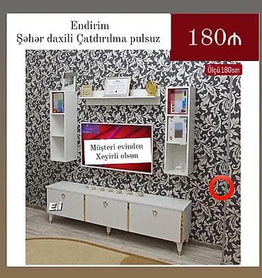 Yeni, Düz TV altlığı, Polkalı lalafo.az -da Yeni, Düz TV altlığı, Polkalı