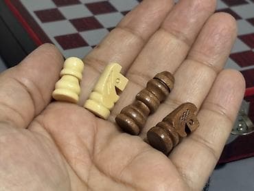 Другое для спорта и отдыха: Şahmat və Şərab Aksesuarları Dəsti – taxta qutu Məhsul təsviri: - İki — 7