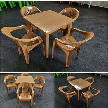 arendaya pub restoran: 4 neferlik stol stul desti stol stul desti qalin ve keyfiyetli modeldi — 2