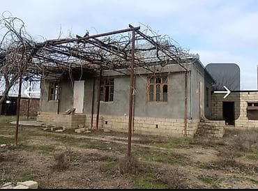 nabran ev satilir: 4 otaqlı, 75 kv. m, Kredit yoxdur, Orta təmir — 2