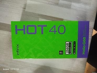 redmi note 8 satilir: Infinix Hot 40, 256 GB, rəng - Göy — 5