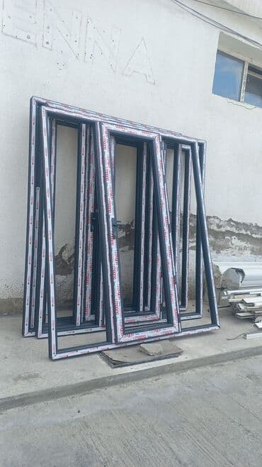 пластиковые окна токмок: Yeni İkiqat şüşə paketi Plastik pəncərə, Еni: 1 sm, Uzunluğu: 1 sm, Ödənişli quraşdırma — 30
