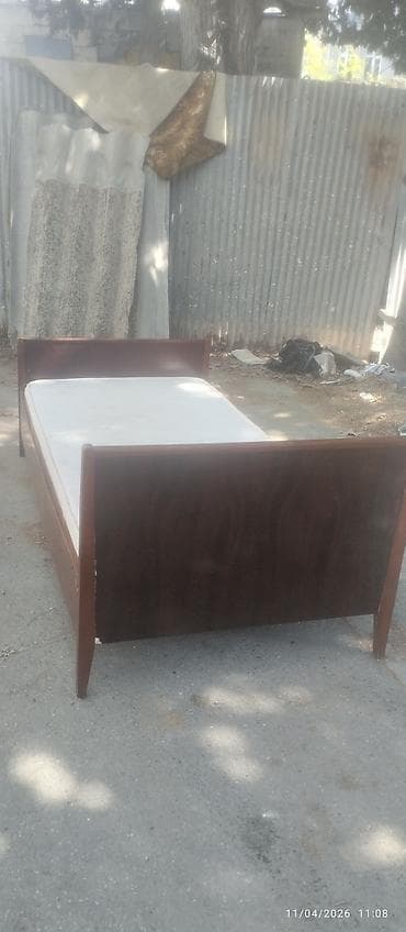 kravat masin: Təknəfərlik çarpayı, Matras ilə, Siyirməsiz — 4