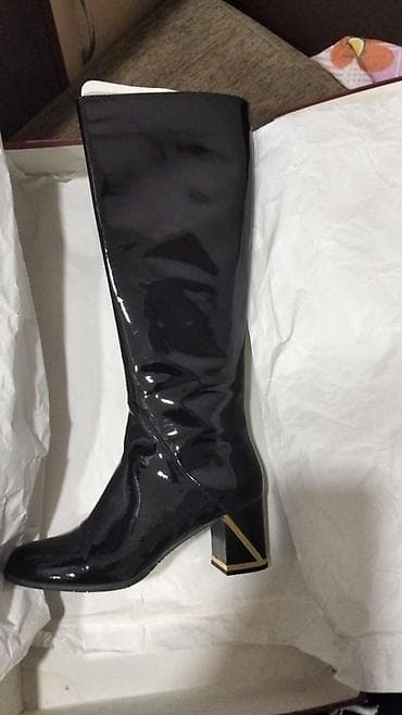 Uzunboğaz, Ölçü: 37, rəng - Qara, Yeni