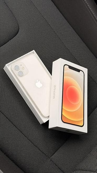 iphone 11 sadə: IPhone 12, Ağ, Face ID — 1