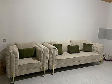 Divan, Kreslo, Bazasız, Açılmayan — 1
