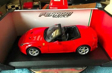 metbex tavan modelleri: Коллекционная модель Ferrari California T Open Red 2014 BBurago Scale — 9