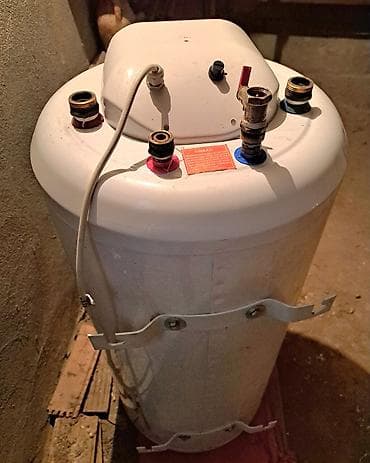 duş kabinə: Baymak elektrik su qızdırıcısı (bojler)100 lt - Şaquli silindrik — 3