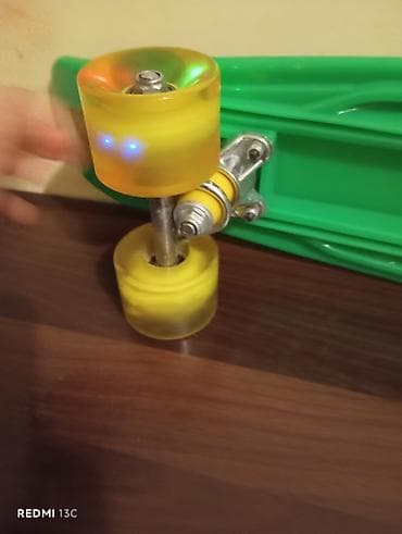 gitara barter: Işıqlı Penny Board (Skeytbord) – Çox az işlənib! Şəhər gəzintiləri və — 4