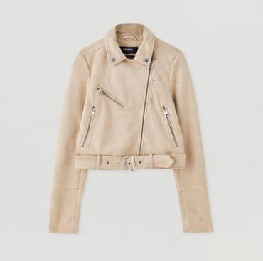 ekodəridən kişi gödəkçəsi: Натуральная набуковая кожа ( антилопа). Из США . Размер 38 . Мало — 3