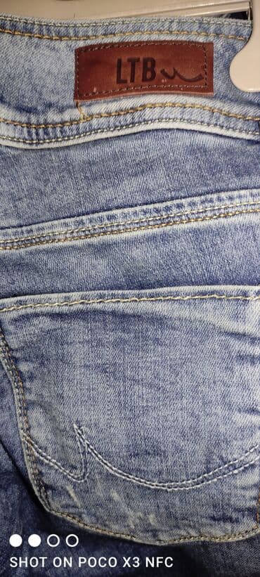 cins şalvar modelleri 2023: Cinslər, ONLY, L, rəng - Göy — 6