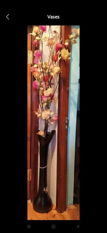 gul dekor: Bir vaza — 1