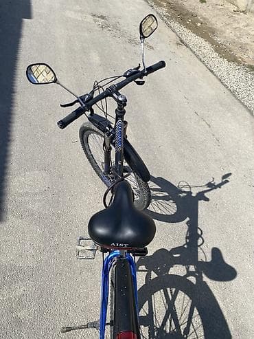 velasipetlər: Velosiped – dağ/şəhər tipli, mavi-qara rəngdə. Texniki xüsusiyyətlər — 4