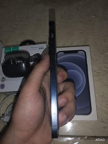 azercell operator nomresi: IPhone 12, 128 GB, Qara, Face ID — 3