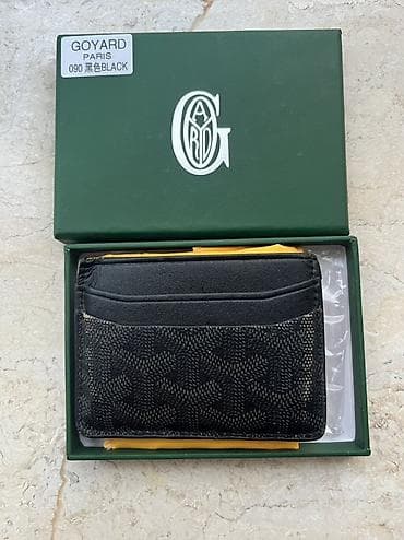 naxış: Goyard Paris kartlıq – Qoyardine kanvas və dəridən. Rəng: Black — 3