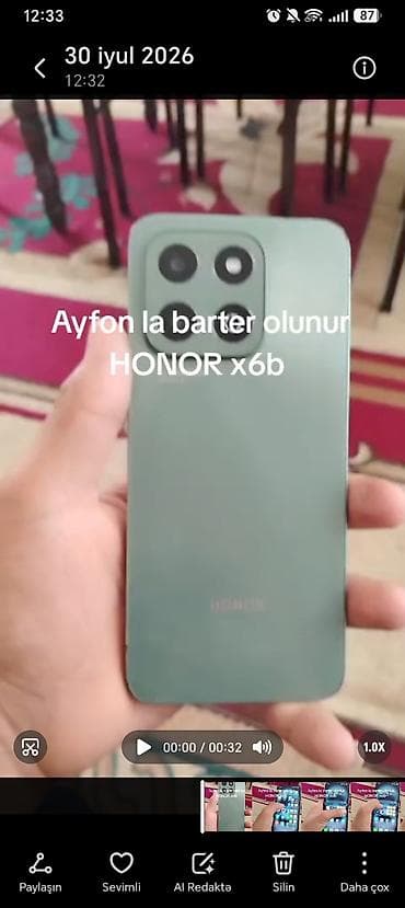 Honor X6b, rəng - Yaşıl