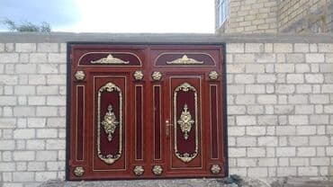heyet qaplari: Darvazalar, Həyət üçün, Yeni, Mexaniki, Ödənişli çatdırılma, Rayonlara çatdırılma, Ödənişli quraşdırma — 20