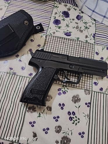 Glock 17 üslublu airsoft tapançası Tam dəmir korpus 800qr çəkisi