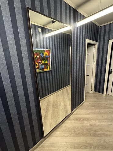 metbex dekorlari: Güzgü Divar üçün, Düzbucaqlı, Sadə, Çərçivə ilə — 1