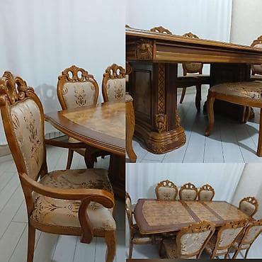 F99Malaziya istehsalı Masa dəsti satılır 550₼. 8 oturcağı var.Ünvan