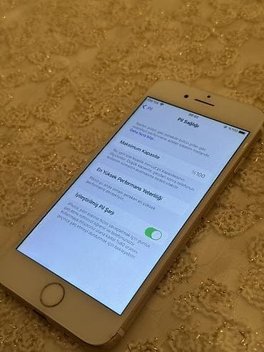 iphone se barter: IPhone 7, 32 GB, Qızılı, Barmaq izi — 3
