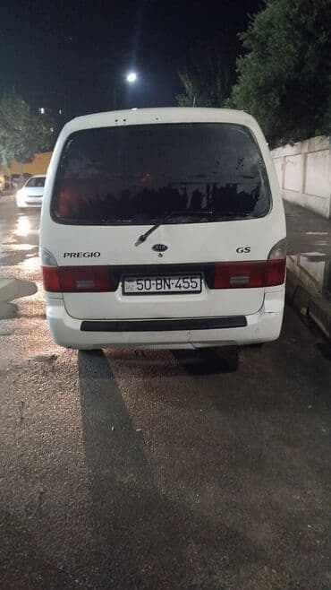 багажник на крышу авто: Kia Pregio mikroavtobus - Kuzov: ağ rəng, sürgülü yan qapı, geniş yan — 6
