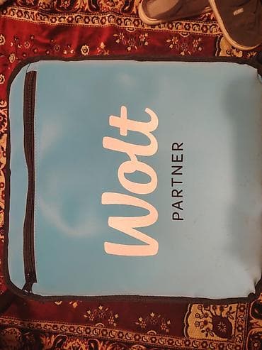 Сумки для курьеров: Wolt çatdırılma çantası – böyük həcmli termo bel çantası - Rəng — 4