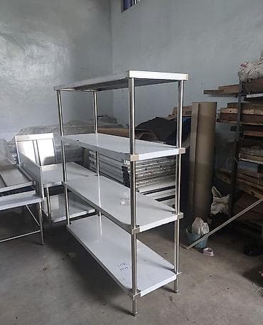 etajer: Paslanmayan poladdan rəflər – peşəkar mətbəx, anbar, laboratoriya və — 3