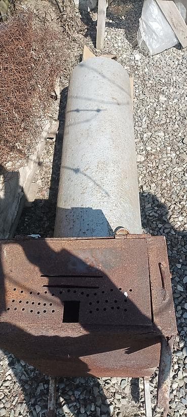 qızdırıcı peclər: Məhsul: Odun/kömür sobası və üzərində qril/bişirmə bölməsi olan — 2