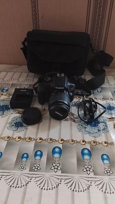 televizor 55: Canon EOS 4000D DSLR fotoaparat dəsti Dəmey olar yenidir cemi 20 30 — 2