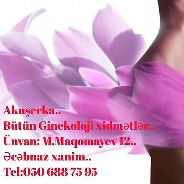 temu online iş: Akuşerka və ginekologiya xidməti - Bütün ginekoloji xidmətlər - — 1