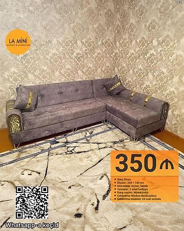 ugolok divanlar: Угловой диван, Раскладной, С подъемным механизмом, Бесплатная доставка в черте города — 1