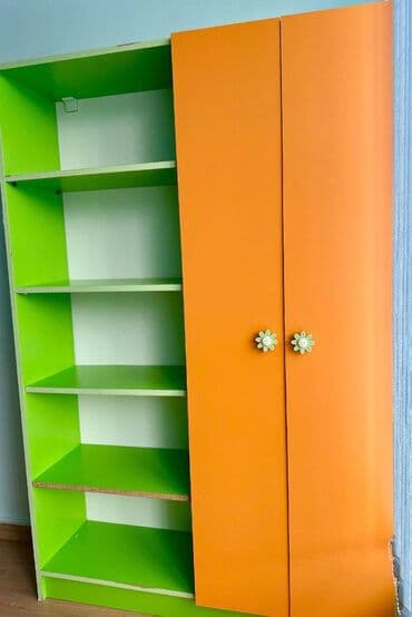 işlənmiş işkaf: Kitab şkafı, 180x120x30 — 1