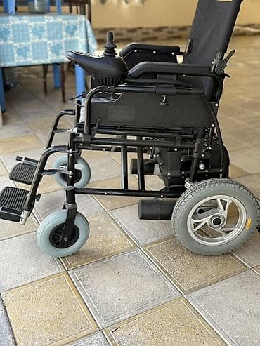 Yerimək üçün arabalar, çəliklər, əsalar, rollatorlar: Elektrikli əlil arabası - Joystick idarəetməsi: sağ qol dayağında — 5