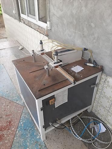 pvc pencereler: Alüminium/PVC profil üçün pnevmatik künc kəsim dəzgahı - Profil və — 2