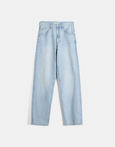 cins: Cins şalvar, Bershka, M — 3