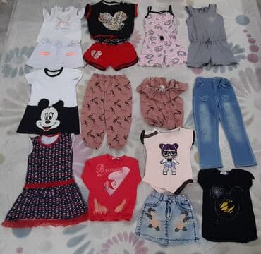 Uşaq dəsti, Qız üçün, 3 - 4 yaş