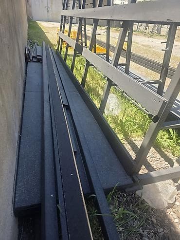 corek vitrini: Şüşə və vitraj panellərin daşınması üçün metal “A-Frame” stend - — 4