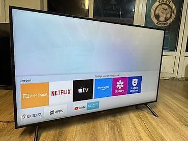 samsunq a40: Samsung Smart TV – böyük ekranlı, incə çərçivəli model 127 sm - — 1