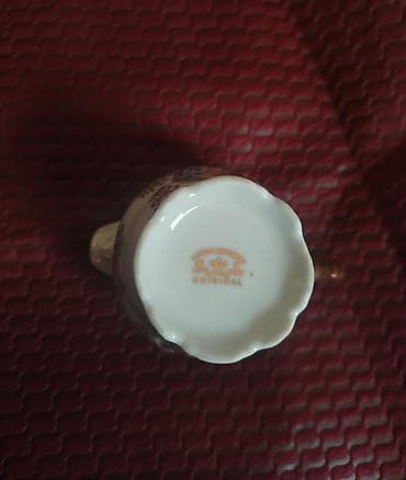 qehve demleyen: Qəhvə dəsti, rəng - Qızılı, Farfor, Madonna, 6 nəfərlik, Çexiya — 4