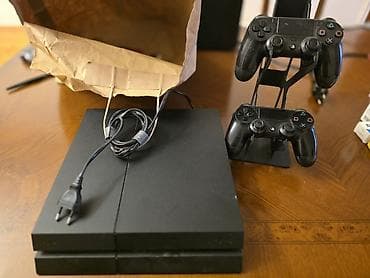 playstation disk: PlayStation 4 (PS4) oyun konsolu dəsti - PS4 konsol (qara rəng) - 2 — 1