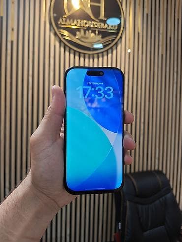 philips xenium 9@9h: IPhone 16 Pro, 128 GB, Black Titanium, Zəmanət, Simsiz şarj, Face ID — 5