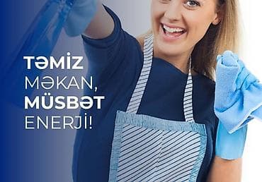 Salam.2 nefer Ana bala ev,ofis, obyekt təmizlik işine gedirik işimizi