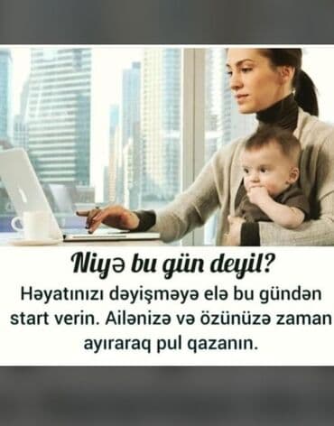 online işləmək: Marketoloq tələb olunur, Onlayn iş, 18-29 yaş, Təcrübəsiz — 1