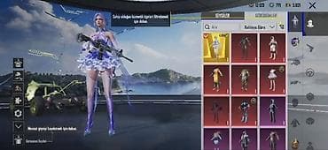 aksesuar instagram: PUBG Mobile hesabı – zəngin kosmetik kolleksiya Buz diyarı m416 - — 9