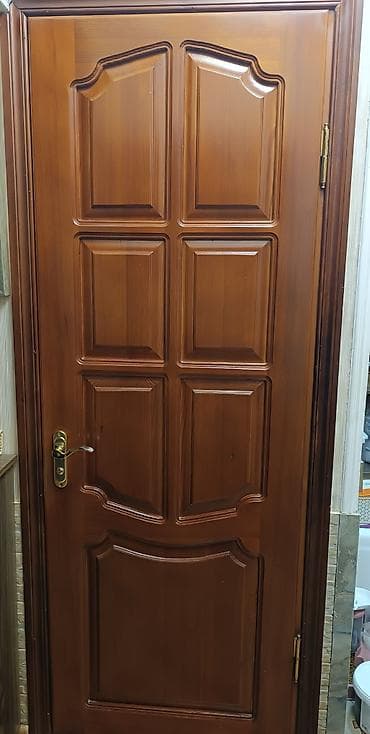 Interyer qapıları – klassik taxta dizayn - Material: təbii ağac — 4