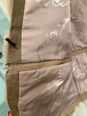 toxunma jilet: Qadınlar üçün xəz jilet Çox az geyinilib. Yeni kimidir. İsti saxlayır — 5