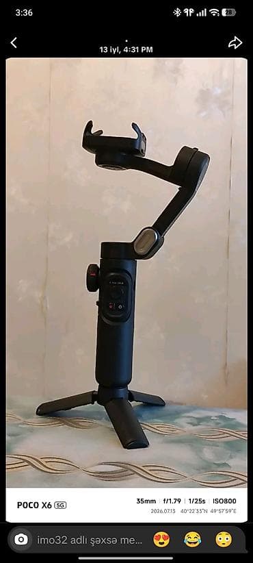 osmo mobile 6: Smartfon üçün 3 oxlu stabilizator (gimbal) - Yüngül və kompakt — 3
