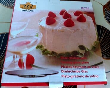 bir yaş tortları: Tort və şiriniyyat qabı, rəng - Gümüşü — 3